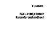 CANON FAX-L2000 Skrócona Instrukcja Obsługi
