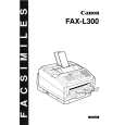 CANON FAXL300 Instrukcja Serwisowa