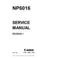 CANON NP6018 Instrukcja Serwisowa