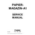 CANON PAPIERMAGAZIN A1 Instrukcja Serwisowa