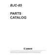 CANON BJC-85 Katalog Części