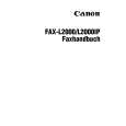 CANON FAX-L2000 Instrukcja Obsługi