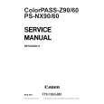 CANON COLORPASS-Z60 Instrukcja Serwisowa