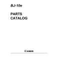 CANON BJ-10E Katalog Części