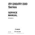 CANON IR1200 Instrukcja Serwisowa