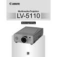 CANON LV-5110 Instrukcja Obsługi