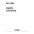CANON BJ-130E Katalog Części