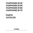 CANON FAXPHONE B140 Katalog Części