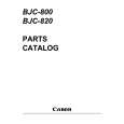 CANON BJC-800 Katalog Części