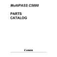 CANON MULTIPASS C5000 Katalog Części